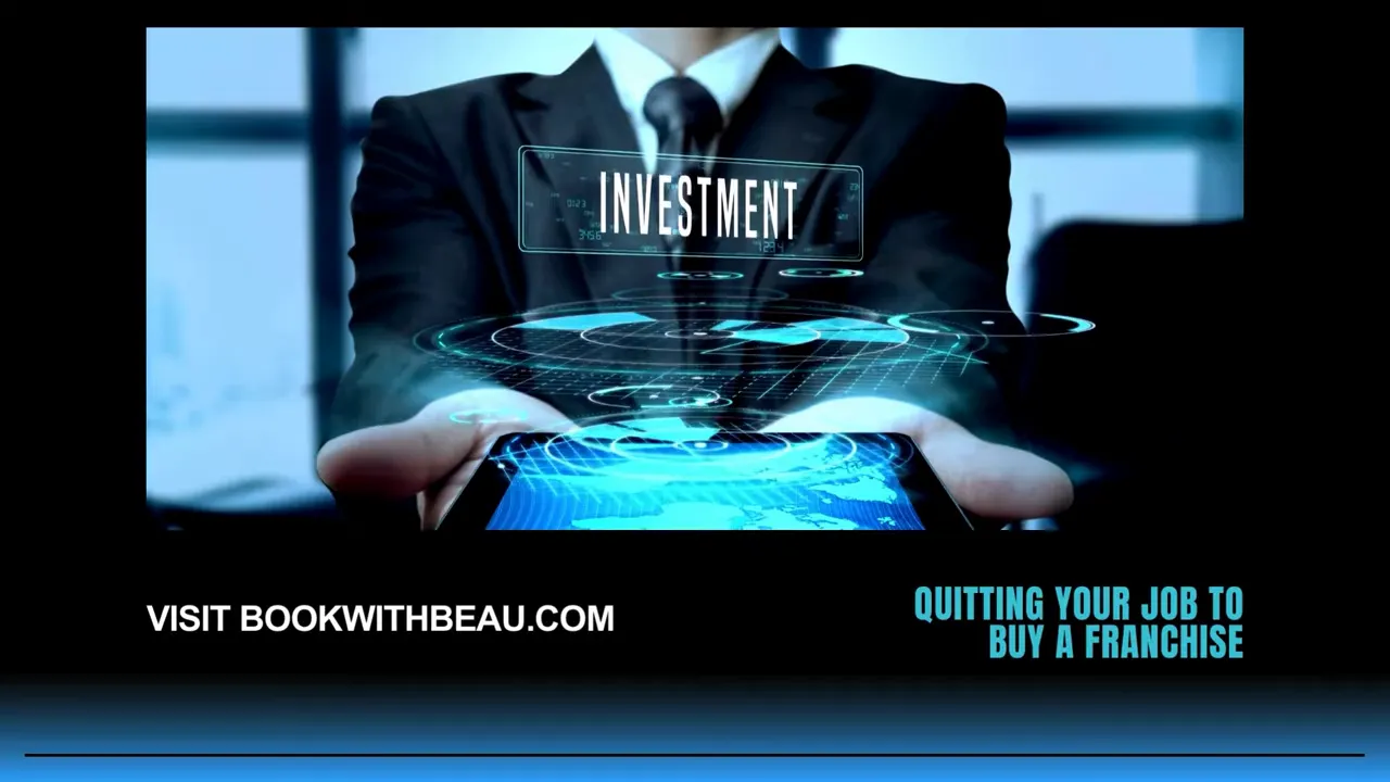 Businessperson holding a tablet with a digital hologram and the word 'Investment' above it