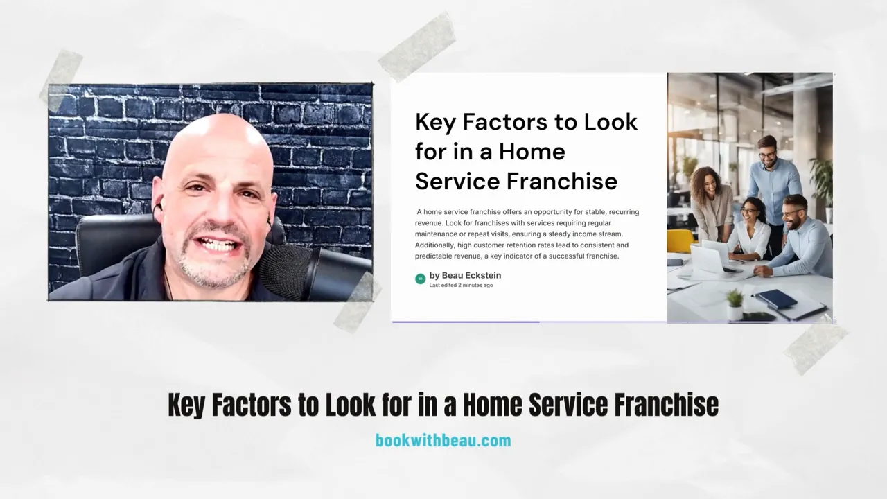Introduction to home service franchises