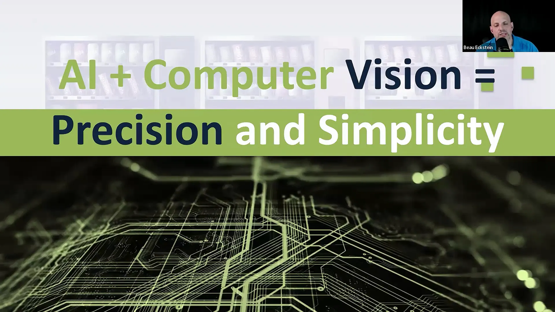 AI vending machine technology with computer vision