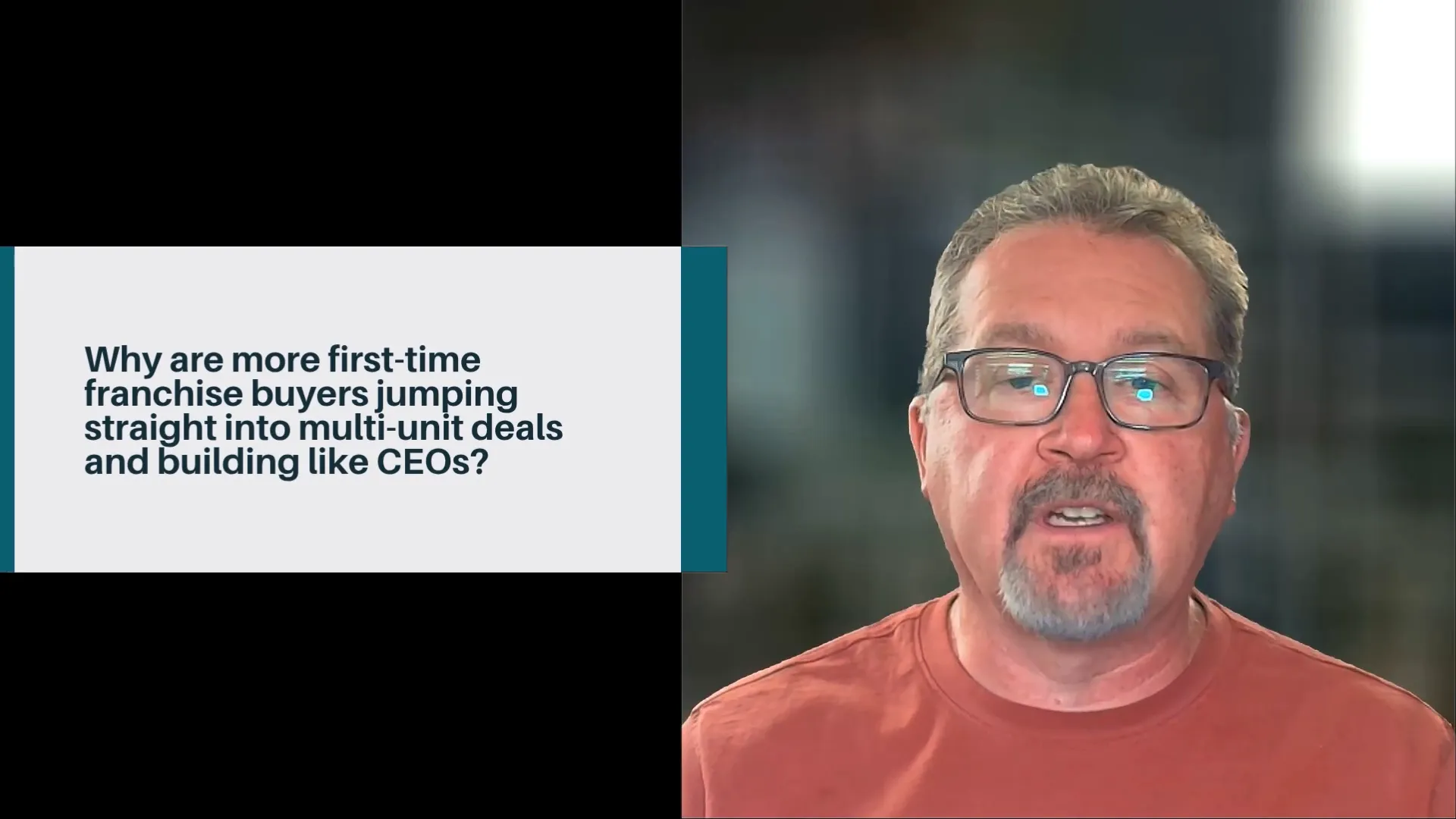 Multi-unit franchise business model