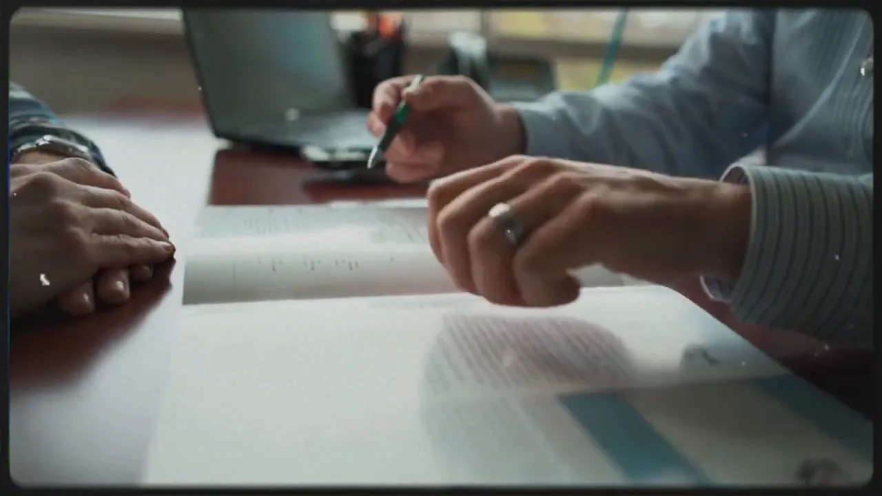 Beau consulting with client