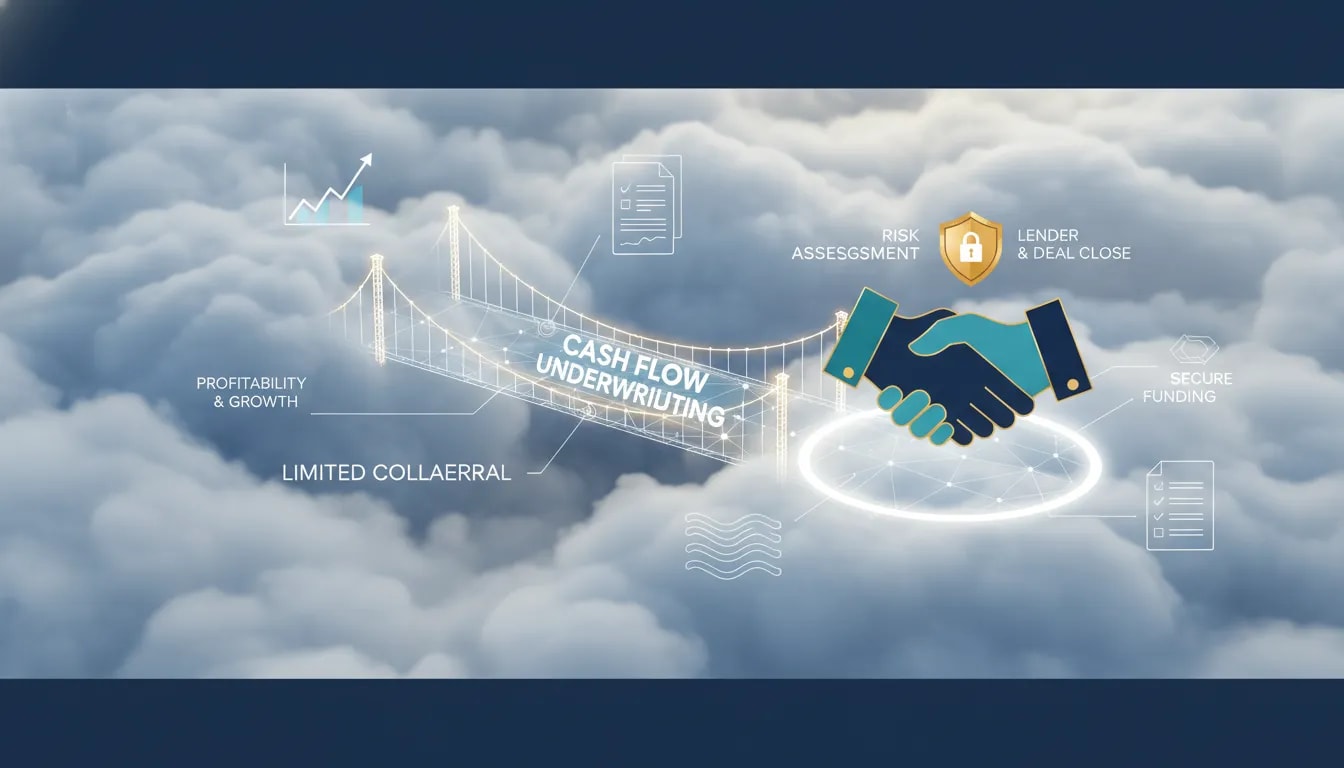 Illustration symbolizing that a $3 million business acquisition can be fundable even with limited collateral through correct positioning and lender underwriting.