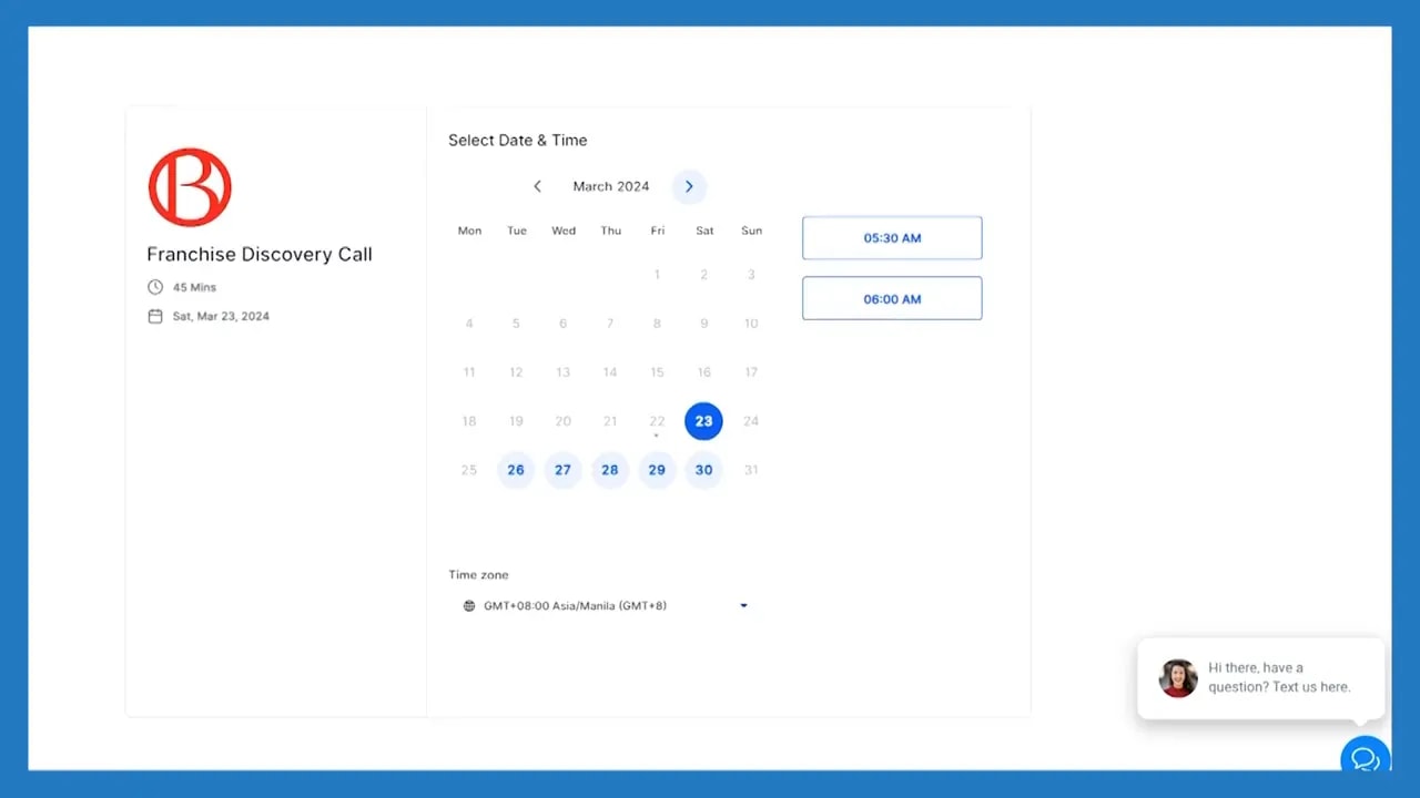 Online form with blue button labeled Get Resale Listings Now