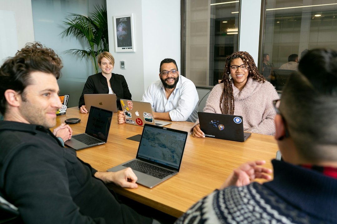 business professionals meeting collaboration teamwork
