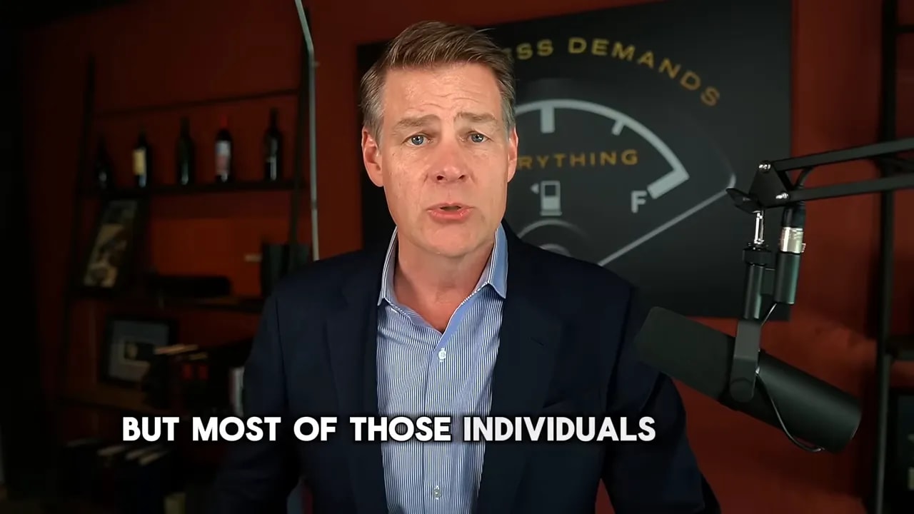 Advisor speaking in a studio with microphone about choosing the right business entity structure