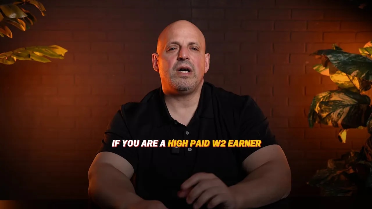 Business ownership coach speaking about why high paid W-2 income does not create ownership leverage