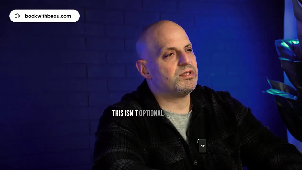 Podcast host stating that commercial hood cleaning is not optional because it supports compliance