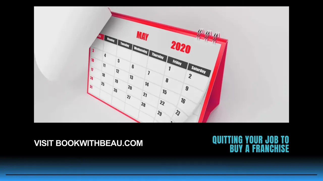 Desk calendar open to May 2020, angled view showing dates for planning