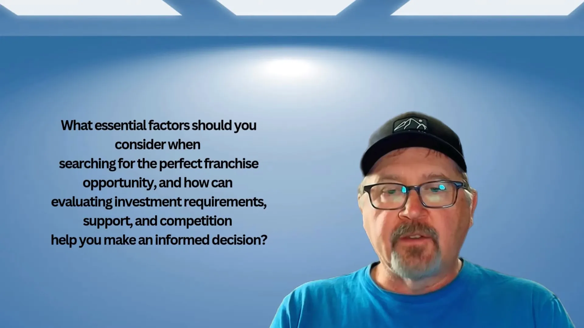 Initial franchise discovery call overview