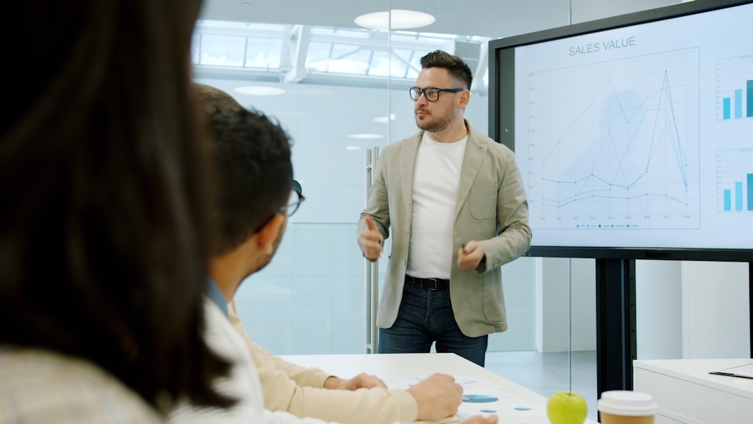 financial advice meeting business coaching presentation