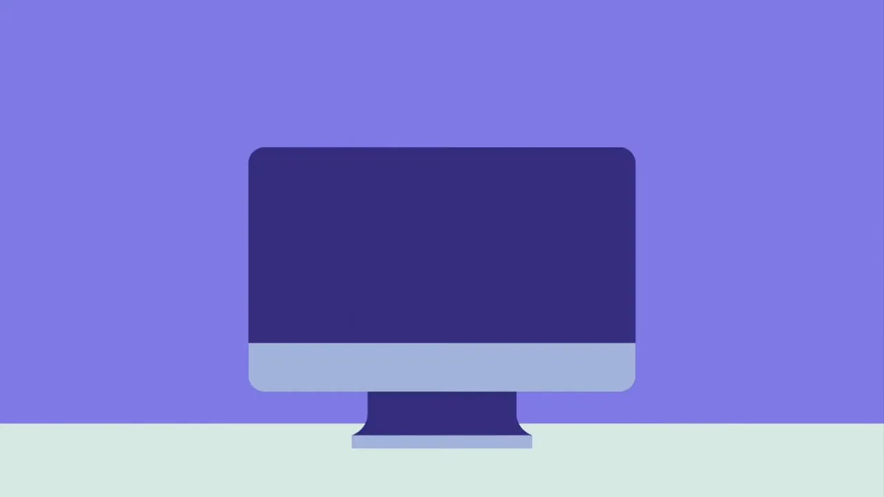Illustration of a computer screen with a checklist