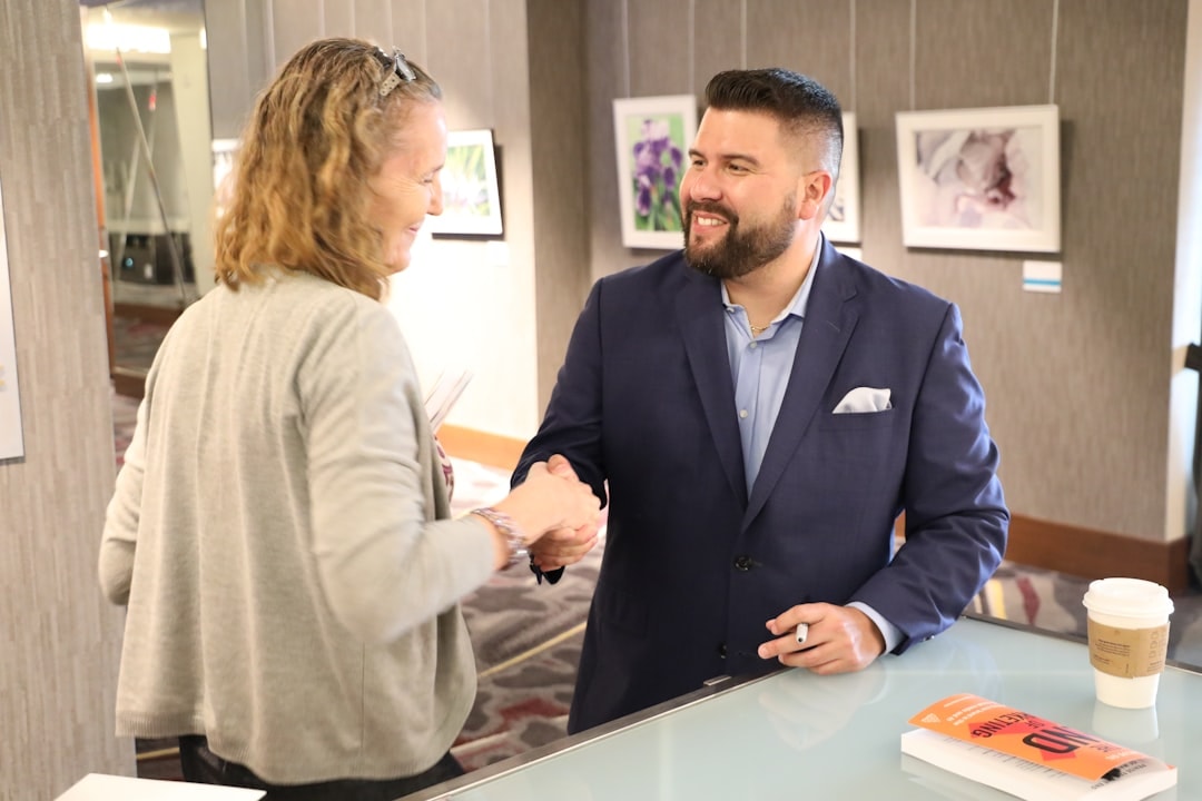 hotel resort business meeting handshake
