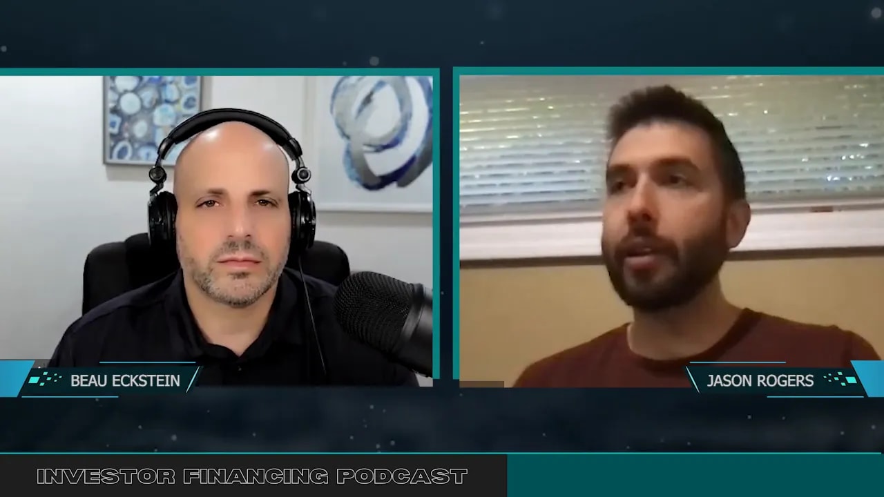 Jason Rogers on the Investor Financing Podcast talking about building wealth through business acquisition