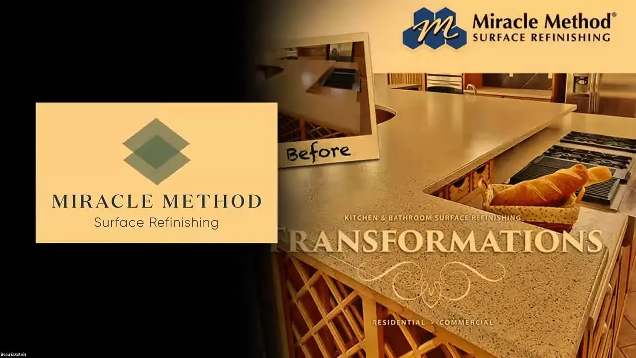 Miracle Method surface refinishing brand before overlay