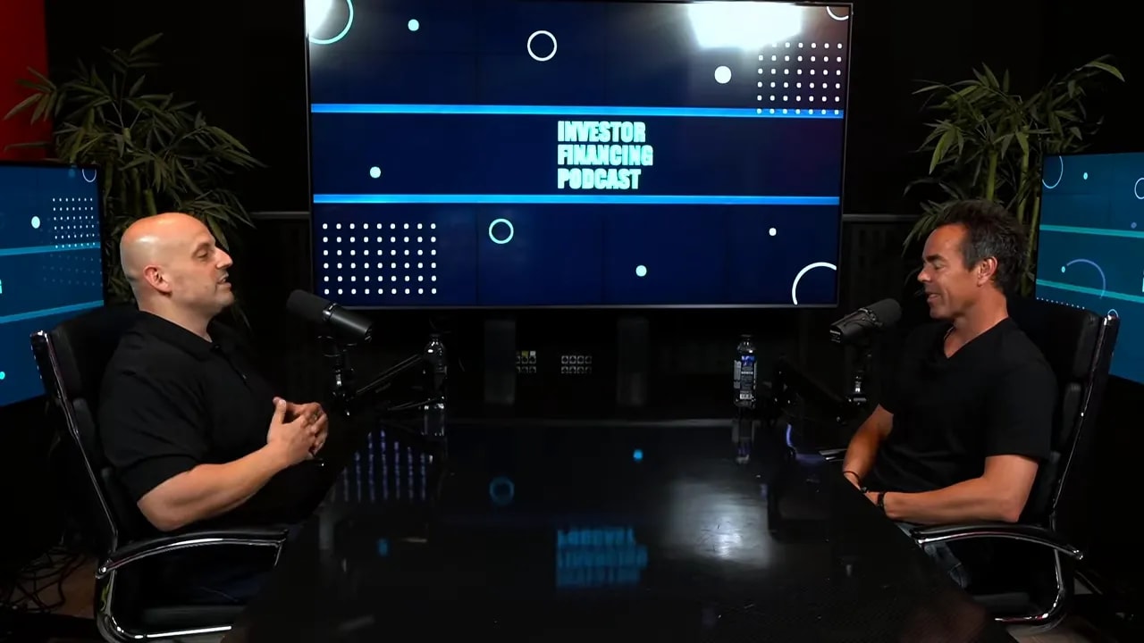 Podcast interview setup with Business Ownership Coach guests discussing business acquisition