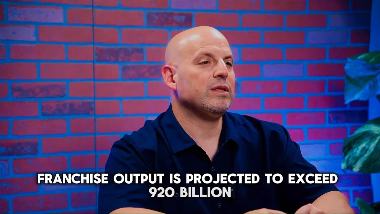 Coach discussing projected franchise output exceeding 920 billion in 2026