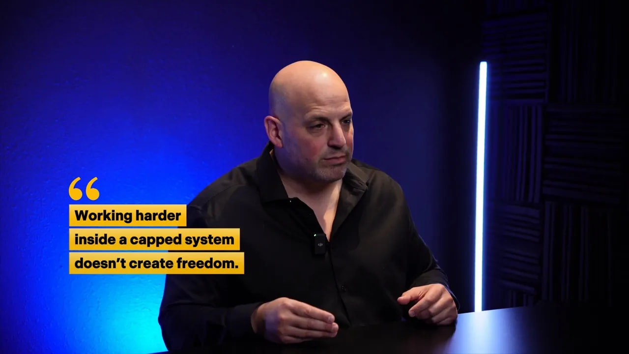 Coach quote: working harder inside a capped system doesn’t create freedom